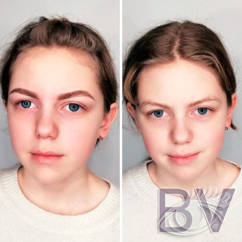 Окрашивание бровей подросткам Окрашивание бровей подросткам